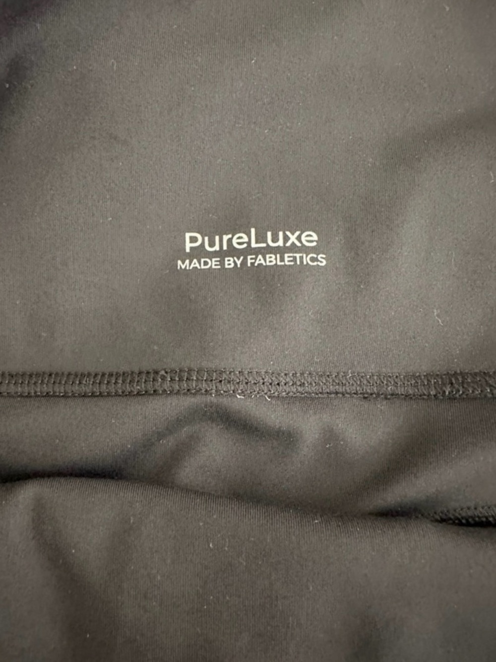 Fabletics Black High-Waist Sculpting Leggings PureLuxe - Picture 2 of 3